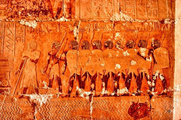Egyptian expedition to Punt during the reign of Hatshepsut. 