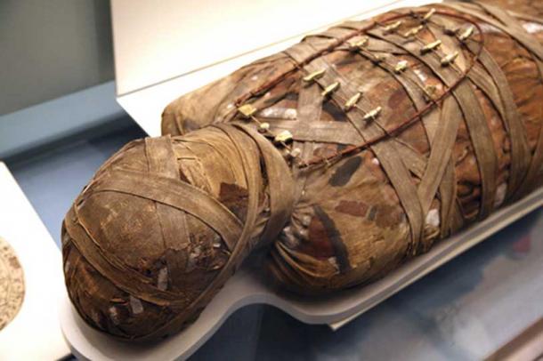 An Egyptian mummy ready for scanning. Credit: BigStockPhoto