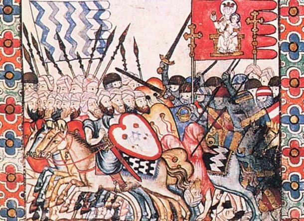 In the Eighth Siege of Gibraltar the House of Trastámara, led by Henry IV finally takes the Muslim island of Gibraltar. (Gibraltar Timeline)