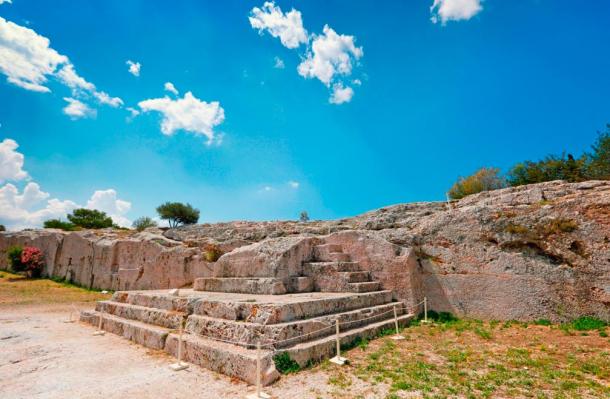 The Ekklesia in Athens convened on a hill called the Pnyx.