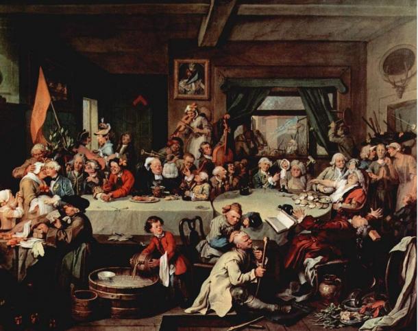An Election Entertainment. By William Hogarth