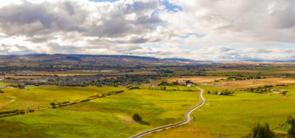 Ellensburg Washington Yakima River Panorama