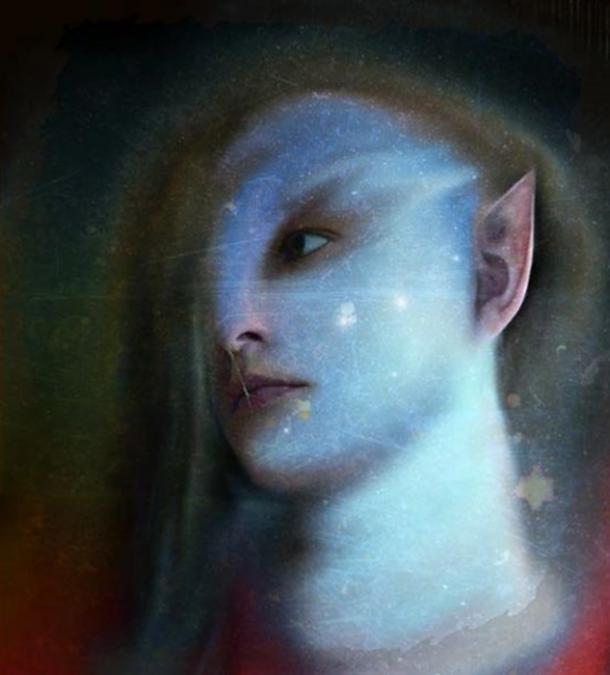 Elves were separated into ‘light’ and ‘dark’ beings. 