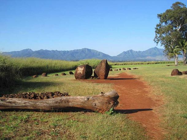 Entrance to Kukaniloko State Park