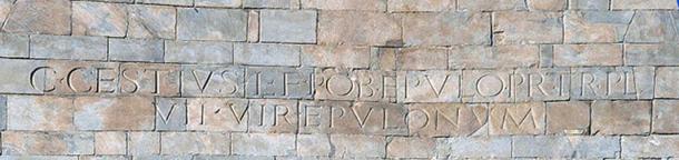 Epitaph Written on the Pyramid of Cestius. 