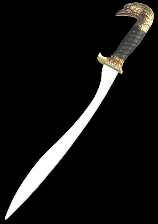 The “Espada de Anibal” as displayed by the Spanish Royal Armory in Madrid. An obvious reproduction based loosely upon Spanish swords of the time and certainly not the sword of Hannibal himself.