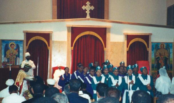 Ethiopian Orthodox choir
