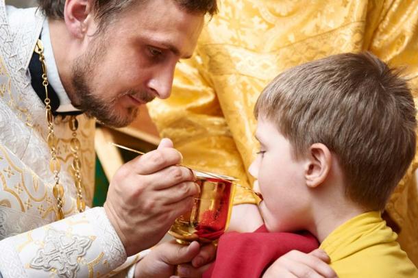 The Eucharist is a unique type of ritual hematophagy where the wine used actually becomes the blood of Christ, which is then consumed by Christian believers. (Kadmy / Adobe Stock)