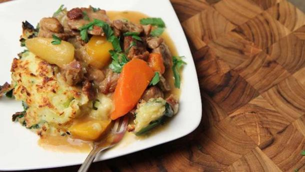 Example of a lamb stew with vegetables. (Jo del Corro/CC BY 2.0)