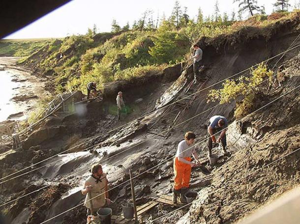 Excations at the Yana site. (Image: Institute of the History of Material Culture)