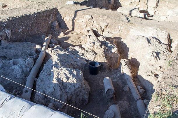 Excavation of Legio VI Ferrata camp near Megiddo.