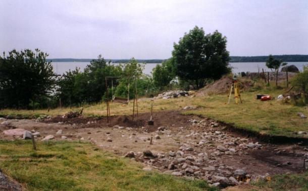 Excavation at Birka on the island of Björkö