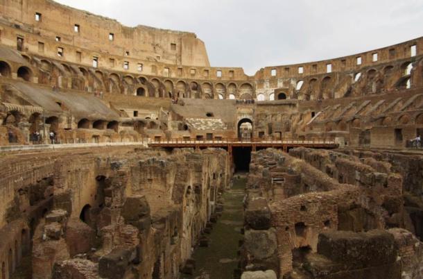 Excavations among the Colosseum ruins revealed that people had lived there years after it had stopped being used for gladiatorial battles.