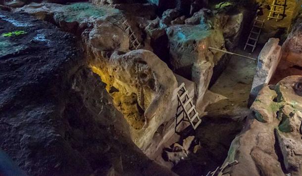 Οι ανασκαφές στο σπήλαιο Θεόπετρας ξεκίνησαν το 1987 υπό τη διεύθυνση του Ν. Κυπαρίσση-Αποστολίκα.