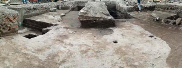Extensive excavations unearthed architectural components of a Teotihuacan village. (Juan Carlos Campos Varela/INAH)