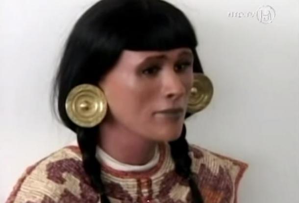 Facial reconstruction of the ‘Chornancap priestess’ 