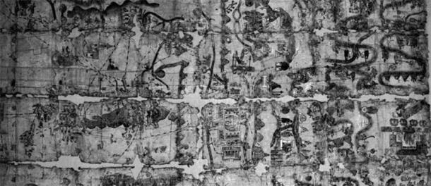 Facsimile of the Cuautinchan II Map, declared a national monument by INAH in 1963. (INAH / CC BY-NC-ND 4.0).