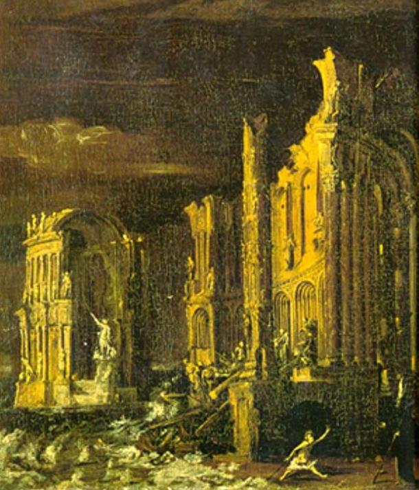 The Fall of Atlantis, Monsu Desiderio