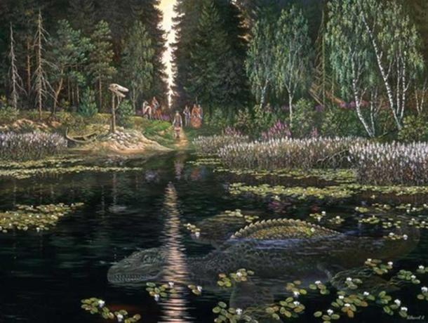 Few people visit Lake Brosno but those who do note that it feels extremely isolated from civilization. (Dan / Public Domain)