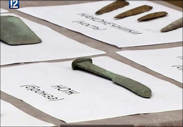 Fighter from almost 3,000 year ago was ready to impale his enemies, expecting battles after death. Pictures: NGS Novosti, Channel12