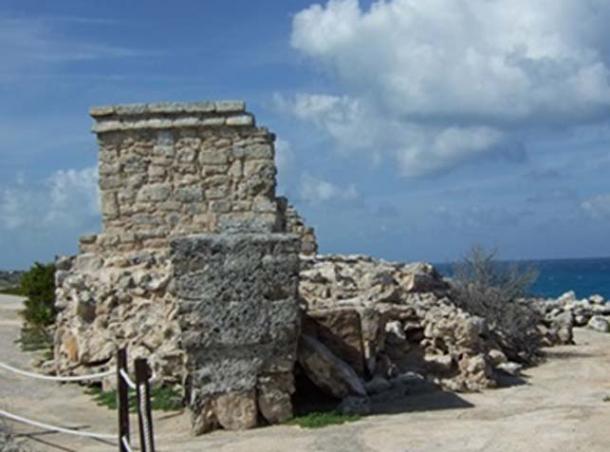 Figure 6. Shrine of Ix Chel on Isla Mujeres, sacred pilgrimage island near Cozumel. Photo by author, 2009.