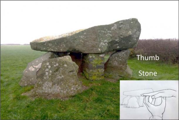 Figure 2. The hand gesture that explains the general design of the Ty Newydd chamber.