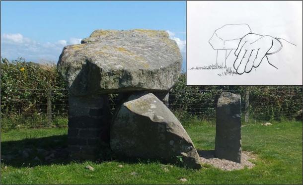 Figure 3. Visually explaining the shape and positioning of the capstone.