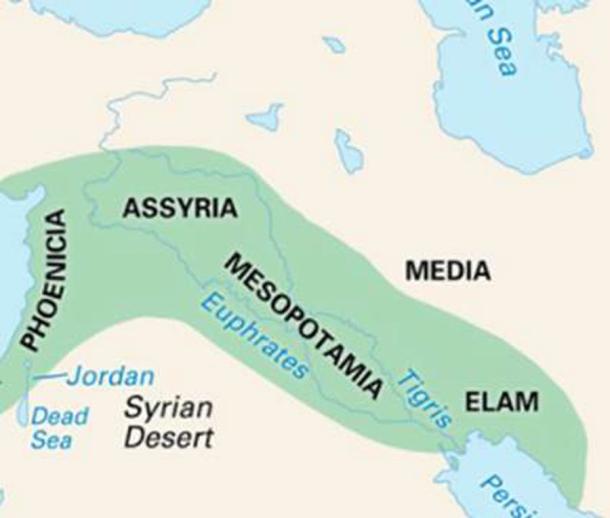 Figure 3. The Fertile Crescent. (Author provided)