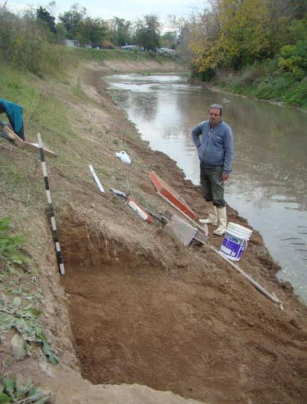 Find location on the bank of the Reconquista River, in the town of Merlo, province of Buenos Aires. (UNLP)