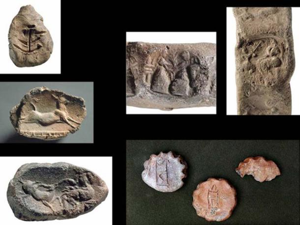 Finds from the Mycenaean palace of Kydonia.