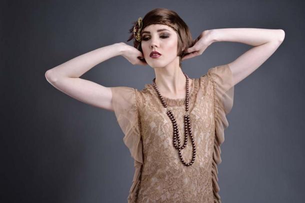 Flapper from the 1920’s. (vitaliismulskyi / Adobe)