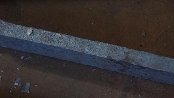 Forging of Damascus Steel in Solingen.