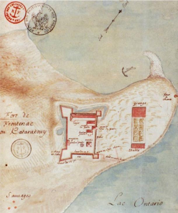 Fort Frontenac at Cataraqui, 1685