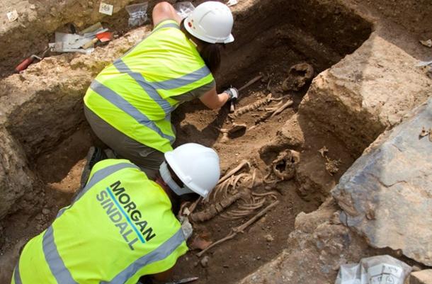 Four graves out of ten have been exhumed, all containing females buried hundreds of years ago at the same site as King Richard III. 