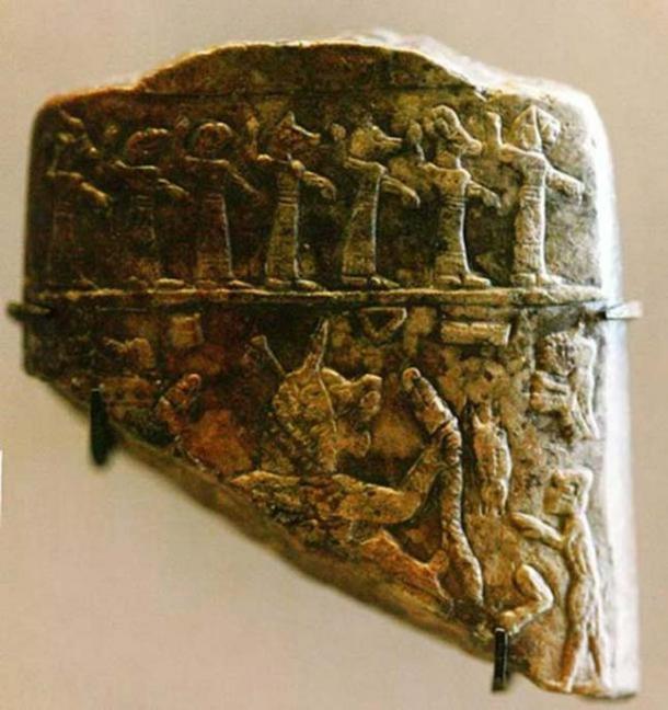 Fragment de talisman utilisé pour exorciser l'ère assyrienne malade. (Rama / CC BY SA 2.0)