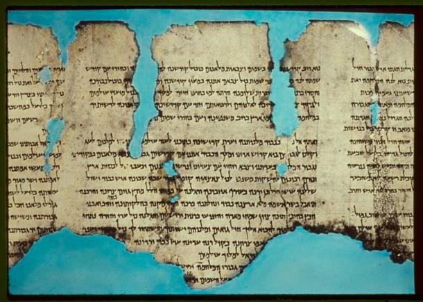 Fragment of the ‘War Scroll.’