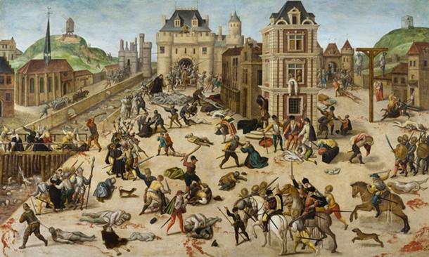 French Wars of Religion – St. Bartholomew's Day massacre. (Musée cantonal des Beaux-Arts / Public Domain)