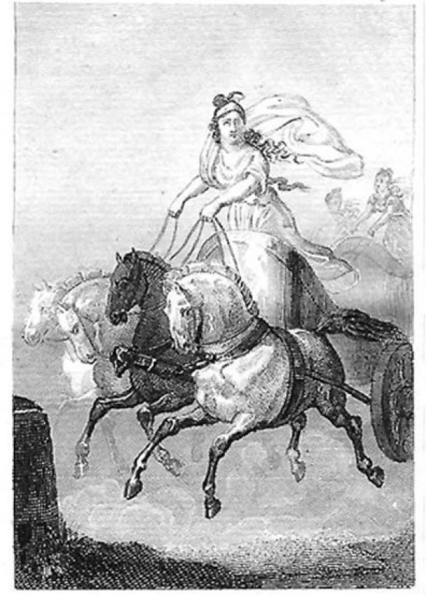 French print of Cynisca.