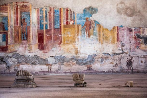 Fresco at the ancient Roman city of Pompeii. (jiduha / Adobe stock)