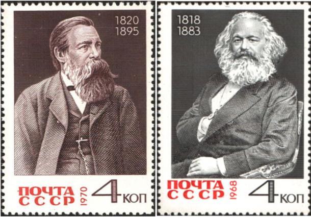 Friedrich Engels and Karl Marx, authors of the Communist Manifesto. (Public Domain / Public Domain)