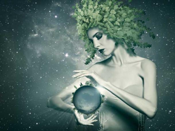 Gaea the Earth, the first female of the Greek creation myth. (Dmytro Tolokonov / Adobe Stock)