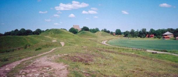 Gamla Uppsala, where a feasting hall was recently excavated