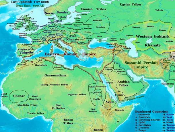 The Garamantes, c600AD, dominated North Africa before the arrival of Islam (Talessman / Public Domain)