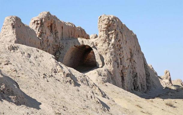 Gateway to Ayaz Kala fortress. (Jean-Pierre Dalbéra/CC BY 2.0)