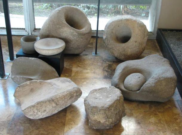 Giant mortars from Natufian Culture