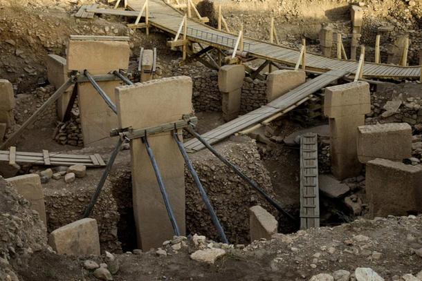 Gobekli Tepe archaeological site.