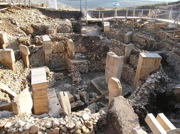 Sítio arqueológico de Göbeklitepe na Turquia. 
