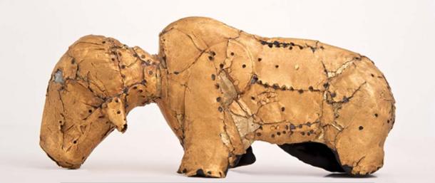 Gold bovine figure from Mapungubwe. Department of UP Arts, University of Pretoria, Author provided