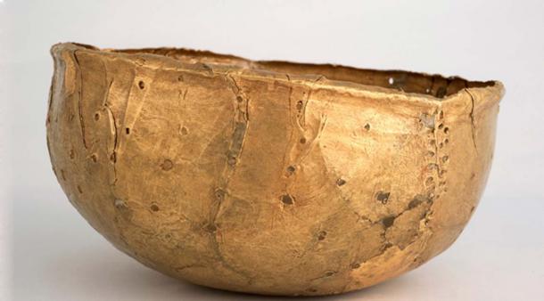 Gold vessel – thought to possibly be a crown. Department of UP Arts, University of Pretoria, Author provided