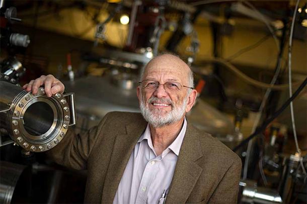 Graham Cooks has studied the chemistry of water droplets for decades, discovering insights into cancer detection, drug discovery and the origins of primordial life through early Earth chemistry. (Andrew Hancock / Purdue University)